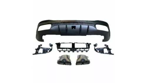 Diffuser Mercedes-Benz GLE C167 Rear Silver