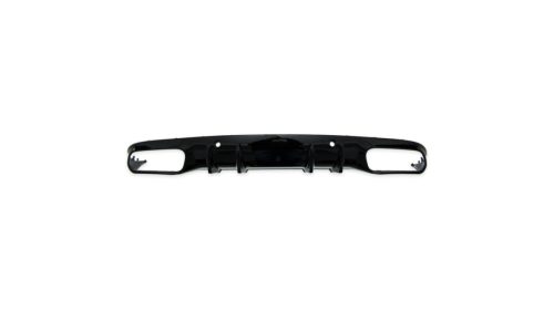 Diffuser Mercedes-Benz C C205 A205 Cabrio Rear with Pipes black