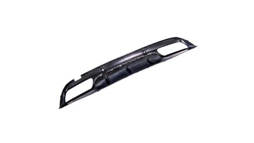 Diffuser Mercedes-Benz C W205 S205 Rear with Pipes