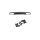 Diffuser Mercedes-Benz C W205 S205 Rear Black