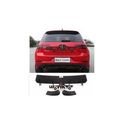 Diffuser Volkswagen Golf 7 Facelift Rear