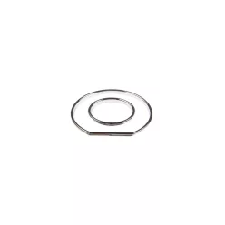   Sport Dashboard Rings Chrome suitable for BMW 3 (E36) Coupe Touring Compact Convertible Sedan 1990-1999