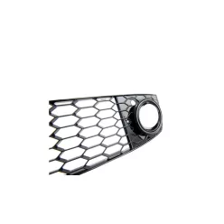 Fog Light Covers Audi A4 B8 Gloss Black