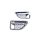 Mesh Land Rover Range Rover SPORT I L320 Fender Grille Chrome Black