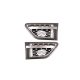 Mesh Land Rover Range Rover SPORT I L320 Facelift Fender Grille Silver