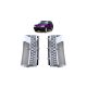 Mesh Land Rover Range Rover III L322 Fender Grille Chrome Silver