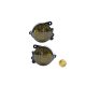 Fog Lights Volkswagen Golf V Yellow