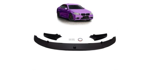 Diffuser BMW 5 F10 F11 Front Bumper Gloss Black
