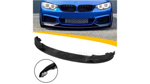 Diffuser BMW 5 F10 F11 Front Bumper Gloss Black