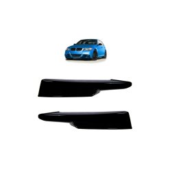 Diffuser BMW 3 E90 E91 Facelift Front Bumper Gloss Black