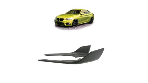 Diffuser BMW 2 F22 F23 Front Bumper Matt Black