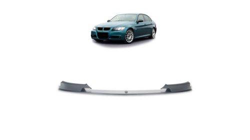 Diffuser BMW 3 E90 E91 Front Bumper Matt Black