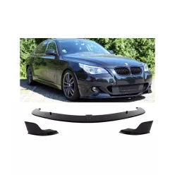  Front Spoiler Gloss Black Suitable for BMW 5 (E60, E61) Sedan Touring (2003-2010) M-Tech