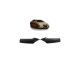 Diffuser BMW 5 F10 F11 Front Bumper Performance Style Matt Black