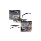 Diffuser Mercedes-Benz CLA C118 X118 Front Bumper Gloss Black