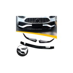 Diffuser Mercedes-Benz C W206 S206 Front Bumper Gloss Black