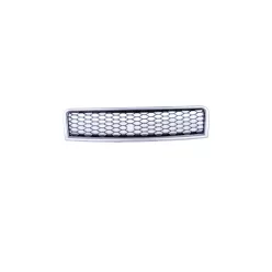 Grill Audi A4 B6 Silver & Gloss Black