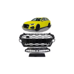 Grill Audi A4 B9 Facelift Gloss Black