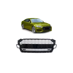Grill Audi A5 F5 Facelift Gloss Black