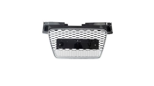 Grill Audi TT 8J Silver Matt & Gloss Black
