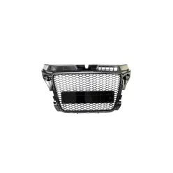 Grill Audi A3 8P Facelift Gloss Black