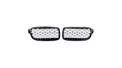 Grill BMW 3 F30 F31 Gloss Black & Chrome