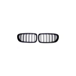 Grill BMW 5 F10 F11 Dual Line Matt Black