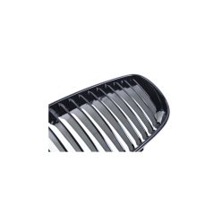 Grill BMW 1 E81 E82 E87 E88 Facelift Single Line Gloss Black