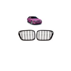 Grill BMW 5 E39 Dual Line Gloss Black