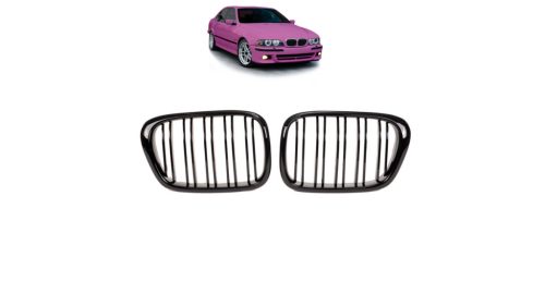 Grill BMW 5 E39 Dual Line Gloss Black