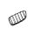 Grill BMW 5 F10 F11 Single Line Carbon Look