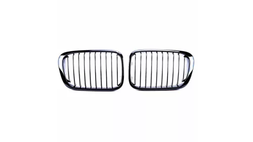 Grill BMW 3 E46 Compact Single Line Gloss Black