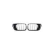 Grill BMW 3 E46 Facelift Compact Single Line Matt Black