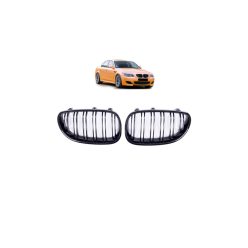 Grill BMW 5 E60 E61 Dual Line Gloss Black