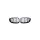 Grill BMW 5 E60 E61 Dual Line Matt Black