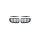 Grill BMW 3 E90 E91 Dual Line Gloss Black