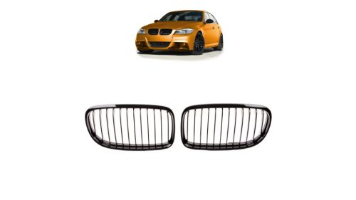 Grill BMW 3 E90 E91 Facelift Single Line Gloss Black
