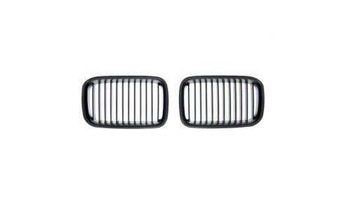 Grill BMW 3 E36 Compact Single Line Matt Black