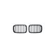 Grill BMW 3 E36 Compact Single Line Matt Black