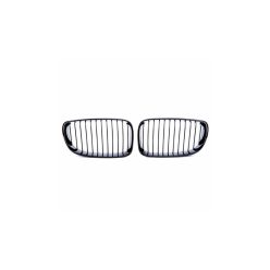 Grill BMW 1 E81 E82 E87 E88 Facelift Single Line Matt Black