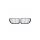 Grill BMW 1 E81 E82 E87 E88 Facelift Single Line Matt Black