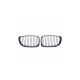 Grill BMW 1 E81 E82 E87 E88 Facelift Single Line Matt Black