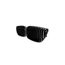 Grill BMW 1 E81 E82 E87 E88 Single Line Gloss Black