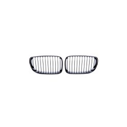 Grill BMW 1 E81 E82 E87 E88 Facelift Single Line Gloss Black