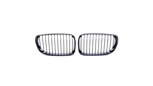 Grill BMW 1 E81 E82 E87 E88 Facelift Single Line Gloss Black