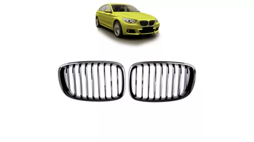 Grill BMW 5 F07 Single Line Gloss Black