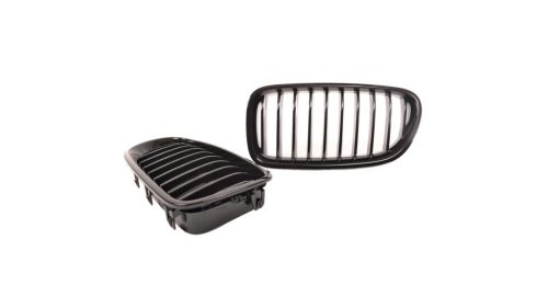 Grill BMW 5 F10 F11 Single Line Gloss Black