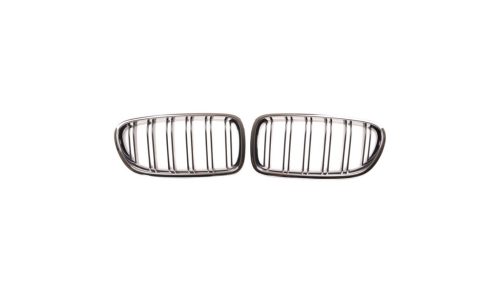 Grill BMW 5 F10 F11 Dual Line Chrome & Black