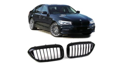 Grill BMW 5 G30 F90 G31 Single Line Gloss Black