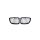 Grill BMW X1 E84 Single Line Matt Black